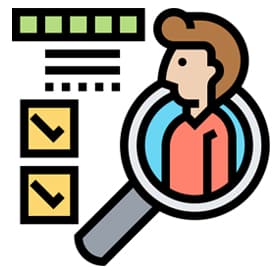 Online Therapy Competencies - icon of evaluation checklist Online Therapy Competencies - icon of evaluation checklist