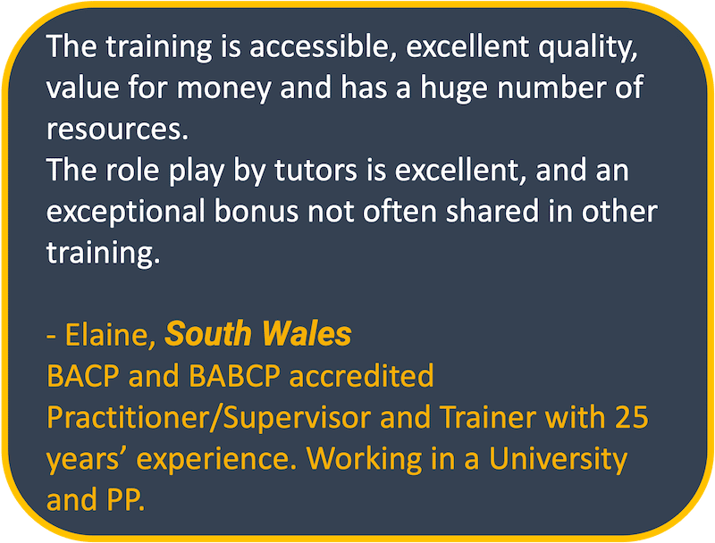 Counsellor supervisor training 4 Counsellor supervisor training 4