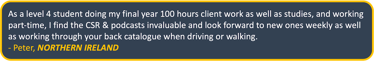 CSR Testimonials 15 CSR Testimonials 15