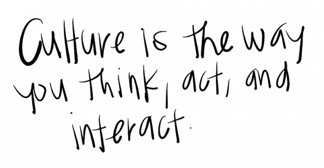 Culture definition Culture definition: Culture is the way you think, act and interact